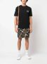 Moschino Bermuda shorts met print Zwart - Thumbnail 2