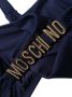 Moschino Bikinislip met logoplakkaat Blauw - Thumbnail 3