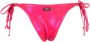 Moschino Bikinislip met zijstrik Roze - Thumbnail 2