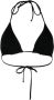 Moschino Bikinitop met vraagteken Zwart - Thumbnail 2