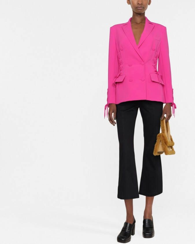 Moschino Blazer met knopen Roze