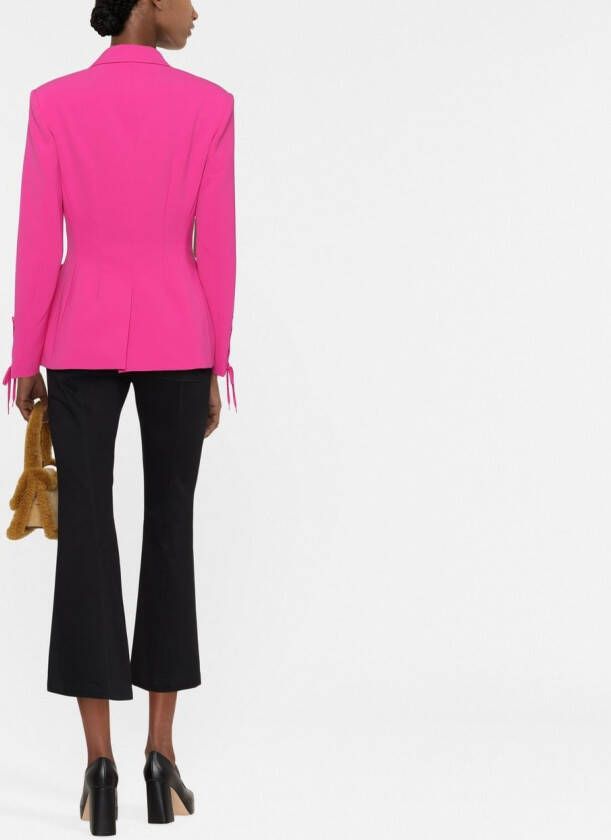 Moschino Blazer met knopen Roze