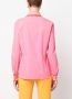Moschino Blouse met contrasterend stiksel Roze - Thumbnail 4