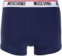 Moschino Boxershorts met logo tailleband Blauw - Thumbnail 3