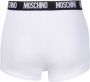 Moschino Boxershorts met logo tailleband Wit - Thumbnail 3