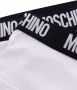 Moschino Boxershorts met logo tailleband Wit - Thumbnail 4