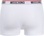 Moschino Boxershorts met logo Wit - Thumbnail 3