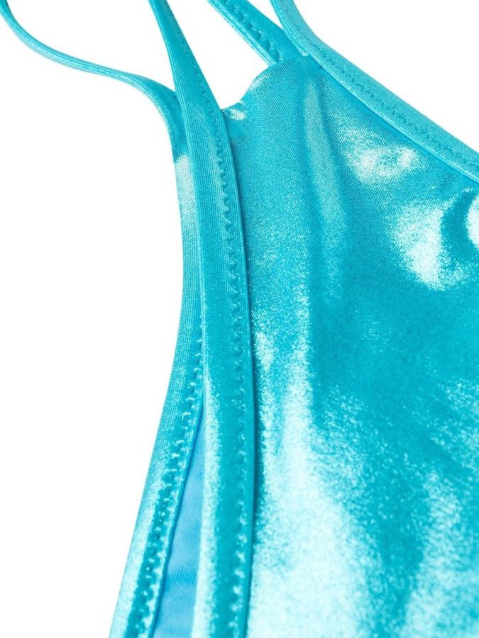 Moschino Braziliaanse bikinislip Blauw