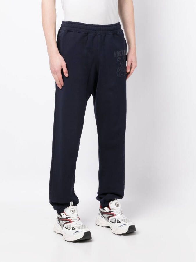 Moschino Trainingsbroek met logoprint Blauw