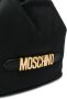 Moschino Bucket-tas met logo Zwart - Thumbnail 4