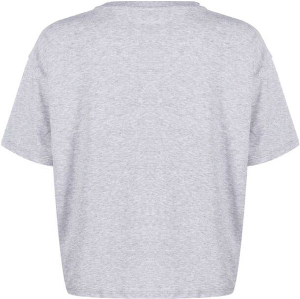 Moschino T-shirt met logo Grijs