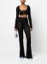Moschino Gehaakte broek Zwart - Thumbnail 2