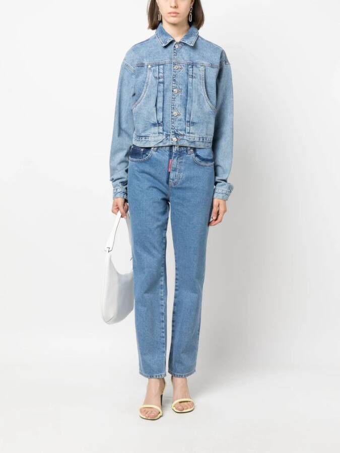 MOSCHINO JEANS Denim jack Blauw