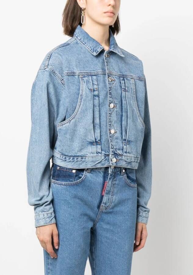 MOSCHINO JEANS Denim jack Blauw