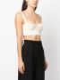 Moschino Cropped tanktop Beige - Thumbnail 3