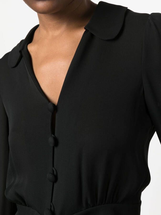 Moschino Zijden blouse Zwart