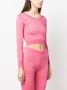 Moschino Cropped trui Roze - Thumbnail 3