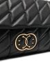 Moschino Double Smile gevoerde tas Zwart - Thumbnail 5