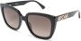 Moschino Eyewear Bril met logo Zwart - Thumbnail 2