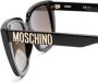 Moschino Eyewear Bril met logo Zwart - Thumbnail 3