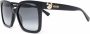 Moschino Eyewear Zonnebril met oversized montuur Zwart - Thumbnail 1