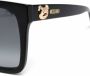 Moschino Eyewear Zonnebril met oversized montuur Zwart - Thumbnail 2