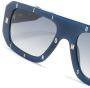 Moschino Eyewear Zonnebril met piloten montuur Blauw - Thumbnail 3