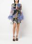 Moschino Jurk met veren afwerking Zwart - Thumbnail 2