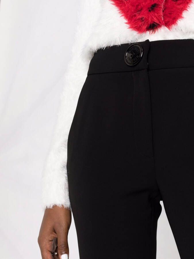 Moschino Flared broek Zwart