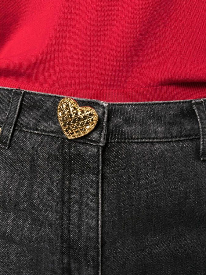 Moschino Flared jurk Zwart