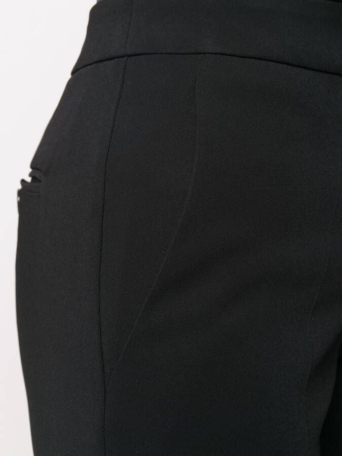 Moschino Flared pantalon Zwart