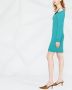 Moschino Gebreide mini-jurk Groen - Thumbnail 3