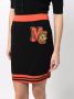 Moschino Gebreide rok Zwart - Thumbnail 5