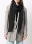 Moschino Gebreide sjaal Zwart - Thumbnail 2