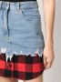 MOSCHINO JEANS Gelaagde rok Blauw - Thumbnail 5