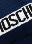 Moschino Geribbelde sjaal Blauw - Thumbnail 2