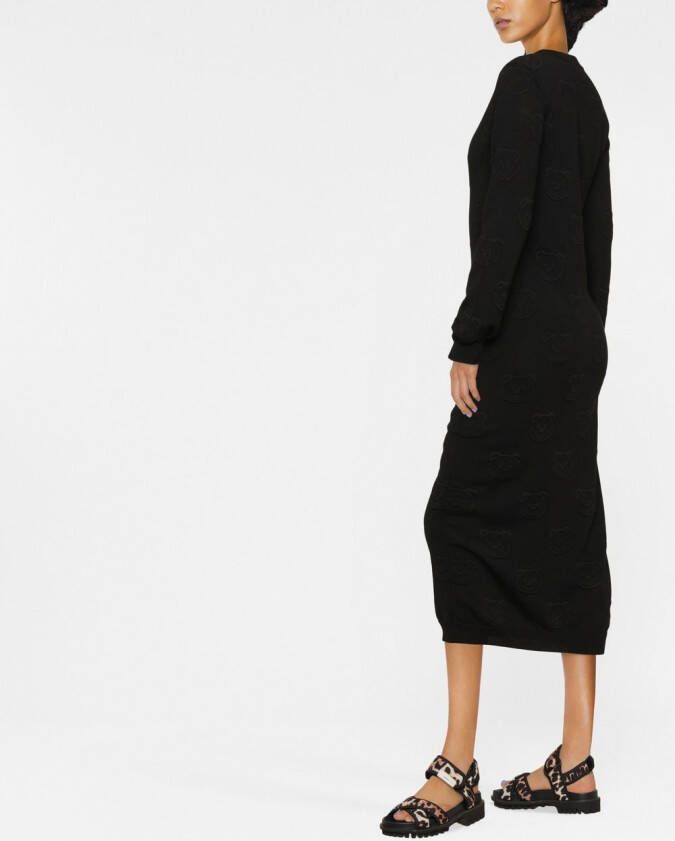 Moschino Getailleerde jurk Zwart