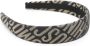 Moschino Haarband met logoprint Zwart - Thumbnail 2