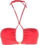 Moschino Bikinitop met halternek Rood - Thumbnail 2