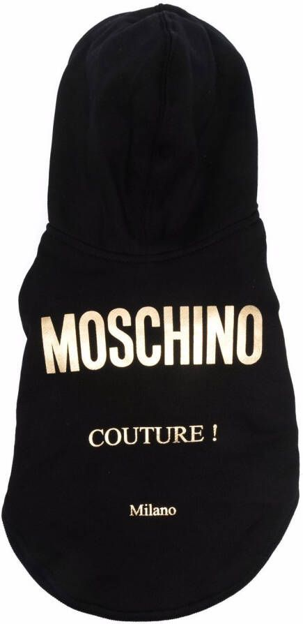 Moschino Hemd met capuchon Zwart