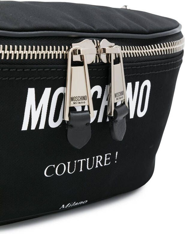 Moschino Heuptas met logoprint Zwart