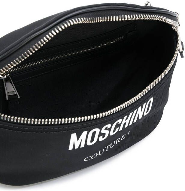Moschino Heuptas met logoprint Zwart