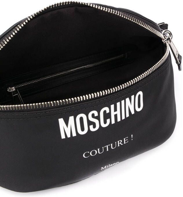 Moschino Heuptas met logoprint Zwart