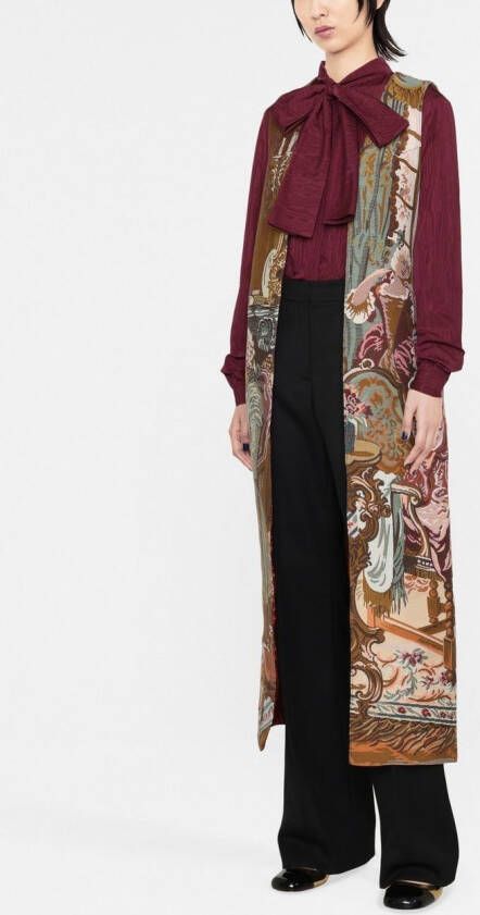 Moschino High waist broek Zwart