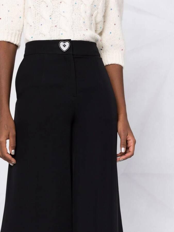 Moschino High waist broek Zwart