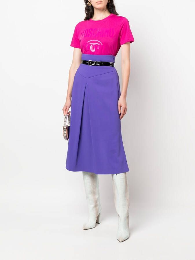 Moschino High waist rok Paars