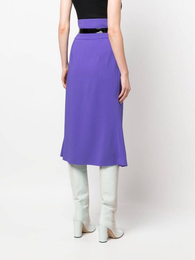 Moschino High waist rok Paars