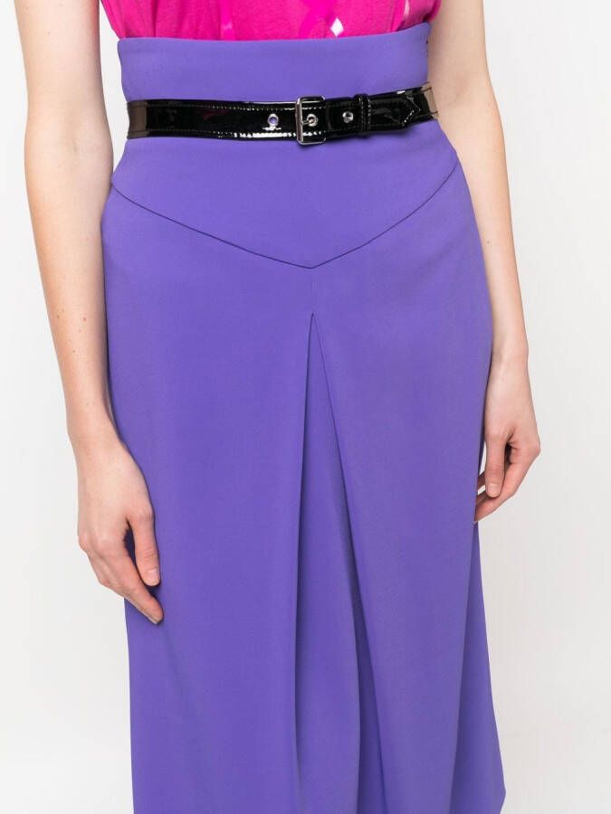 Moschino High waist rok Paars