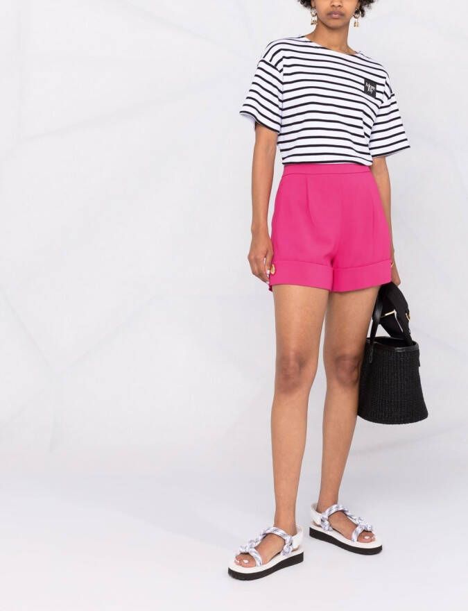 Moschino High waist shorts Roze
