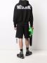 Moschino Hoodie met logopatch Zwart - Thumbnail 2